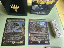MTG Blight Curse Commander Deck Lorwyn Eclipsed Deck With Accessories - Image 2