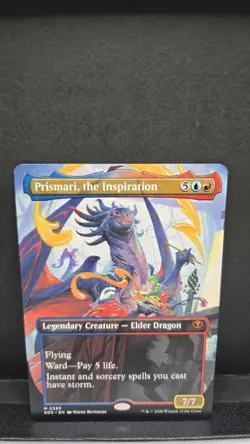 Mtg Prismari, The Inspiration Borderless - NM Secrets Of Strixhaven - Image 1