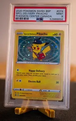 🔥 MINT Pokemon - Special Delivery Pikachu Pokemon Center Canada - PSA 9 Card 🔥 - Image 2