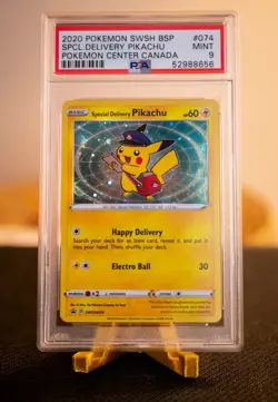 🔥 MINT Pokemon - Special Delivery Pikachu Pokemon Center Canada - PSA 9 Card 🔥 - Image 3