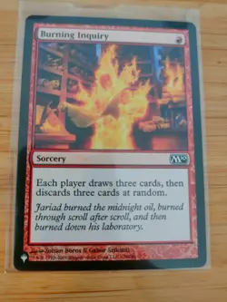 MTG Burning Inquiry The List M/NM Free UK P&P - Image 1