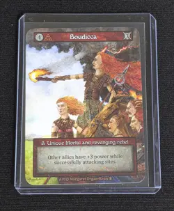 Boudicca NM Unique Non-Foil Sorcery Arthurian Legends ART - Image 1