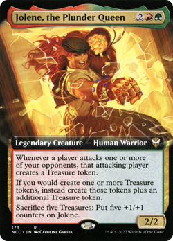 Jolene, the Plunder Queen (REGULAR) x1 - MTG New Capenna Commander NCC #173 - Image 1