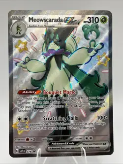 Meowscarada ex - 078 Promo Scarlet and Violet Promos Pokemon Card NM - Image 1