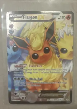 The Pokemon Company Flareon EX RC6/RC32 Radiant Collection Ultra Rare Holo 170HP - Image 1
