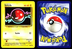 VOLTORB 67/102 COMMON BASE SET UNLIMITED POKEMON LP - Image 3