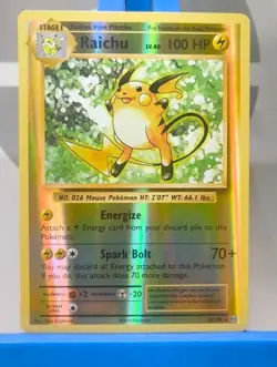 Raichu 36/108 - Reverse Holo - Rare - XY Evolutions - Pokemon TCG - Image 3