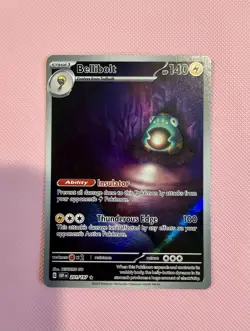 Pokemon TCG Bellibolt 201/197 SV03: Obsidian Flames Illustration Rare - Image 1