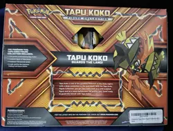 Pokemon Tapu Koko Figure Collection Brand New Box Set Holo - Image 2