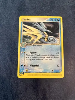 Seadra - 40/97 - EX Dragon Pokemon TCG E Reader NM 2003 - Image 1