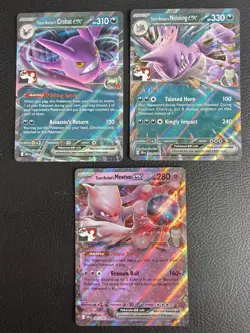 Pokemon TCG - Team Rocket's Mewtwo, Nidoking & Crobat ex Prize Pack Series 8 - Image 1