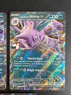 Pokemon TCG - Team Rocket's Mewtwo, Nidoking & Crobat ex Prize Pack Series 8 - Image 3