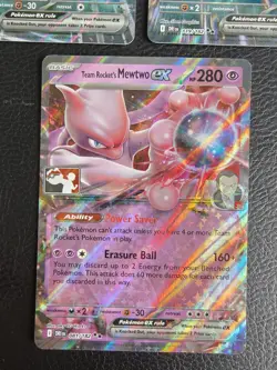 Pokemon TCG - Team Rocket's Mewtwo, Nidoking & Crobat ex Prize Pack Series 8 - Image 4