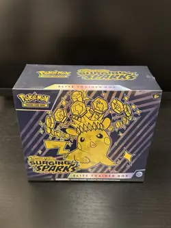 Pokemon TCG Scarlet & Violet Surging Sparks Elite Trainer Box Sealed Pokemon ETB - Image 2