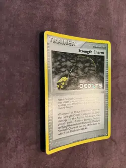 Strength Charm 92/107 REVERSE HOLO Pokemon EX Deoxys VLP Stamp 2005 - Image 4