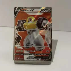Melmetal V 075/078 Full Art Holo Ultra Rare Pokemon GO Pokemon TCG NM - Image 1