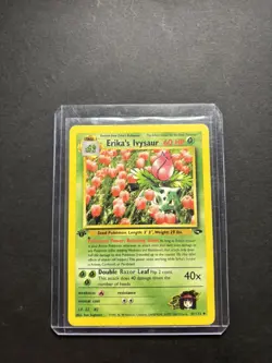 Pokemon TCG 1st Edition Erikas Ivysaur 41/132 Regular Uncommon - Image 1