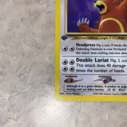 Pokemon 1st ED Ursaring Rare 34/75 Neo Discovery NM - Image 5