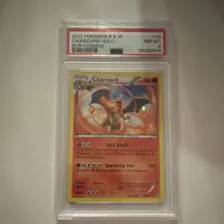 The Pokemon Company 2012 Boundaries Crossed Charizard Cosmos Holo 20/149 PSA 8 - Image 1