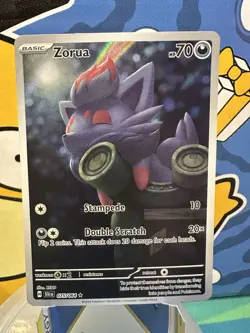 Pokemon TCG Zorua #075/064 Sv: Shrouded Fable Illustration Rare Holo - Image 1