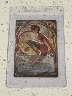 Disney Lorcana Wilds Unknown Mrs. Incredible Determined ENCHANTED 239/204 NM - Image 1