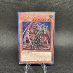 Regenesis Archfiend Secret Rare Card Alin-En016 Alliance Insight 1st Edition - Image 1