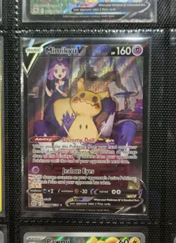 Mimikyu V - Brilliant Stars set, Trainer Gallery Pokemon card #TG16/TG30 - Image 1
