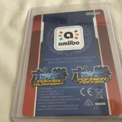 Shadow Mewtwo Pokken Tournament Amiibo Card Nintendo Wii U Switch used - Image 2