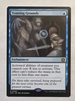 MTG - Training Grounds - MAT - Rare - NM - Magic the Gathering - Image 1