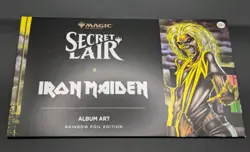 MTG Secret Lair X Iron Maiden Album Art Rainbow Foil Edition Sealed - Image 1