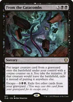 1x From the Catacombs NM Eng MTG - Commander Legends Baldur's Gate - Image 1