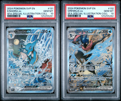 [PSA 10] SEQUENTIAL Kingdra Greninja Special Illustration 131 132 Set POKEMON - Image 1