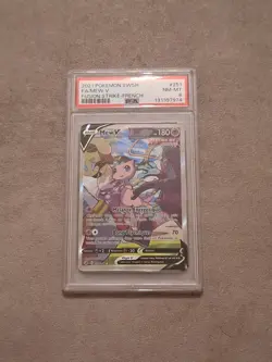 Carte Pokemon : Mew V 251/264 Poing de Fusion Francaise PSA 8 - Image 1