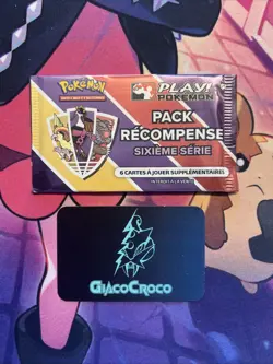 Booster De Cartes Pokemon Play Pack Recompense Sixieme Serie 6 Francais Vf Fr - Image 1