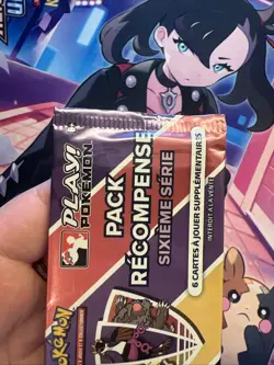 Booster De Cartes Pokemon Play Pack Recompense Sixieme Serie 6 Francais Vf Fr - Image 2