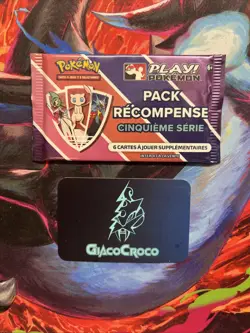 Booster De Cartes Pokemon Play Pack Recompense Cinquieme Serie Francais Vf Fr - Image 1