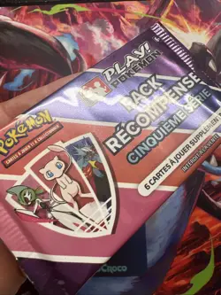 Booster De Cartes Pokemon Play Pack Recompense Cinquieme Serie Francais Vf Fr - Image 3