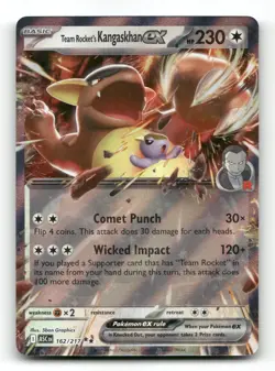 Team Rocket's Kangaskhan ex 162/217 - Ascended Heroes - Pokemon Card NM/M - Image 1