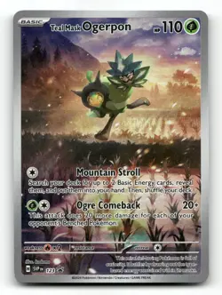Teal Mask Ogerpon 123 - Scarlet & Violet Promo - Pokemon Card NM/M - Image 1