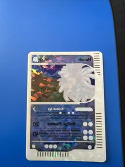 2003 Pokemon Skyridge Ho-oh Boxtopper Crystal Holo Oversize German Near Mint - Image 2