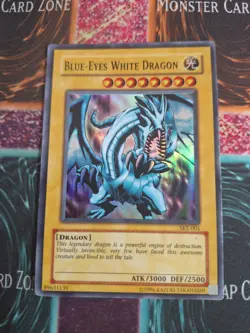 Yu-Gi-Oh! TCG Blue-Eyes White Dragon SKE-001 Super Rare Unlimited MP a1/ - Image 1