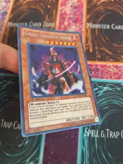 Yu-Gi-Oh! Great Shogun Shien LCGX-EN233 Secret Rare 1st Edition Near Mint - Image 2