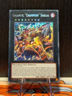 Yugioh MP24-EN071 - Gigantic "Champion" Sargas - Secret Rare - Image 1