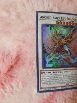 Yu-gi-oh! Ancient Fairy Life Dragon ALIN-EN039 Alliance Insight 1st Edition - Image 2
