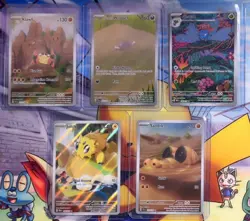 Pokemon Illustration Rare 5 card lot Near Mint - Lot #2 - Image 1