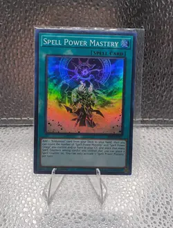 Yu-Gi-Oh! Spell Power Mastery SR08-EN022, Super Rare, 1st Edition, NM - Image 1