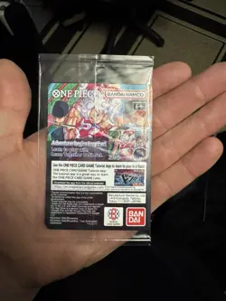 *Sealed* One Piece CCG Monkey D. Luffy US Voyage Promo Holo Card P-055 5000 - Image 2