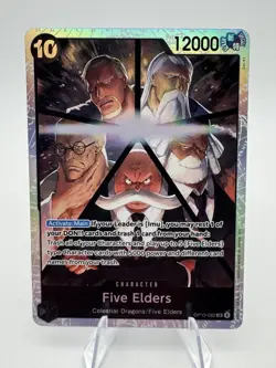 Five Elders SR OP13-082 Carrying On His Will One Piece Foil NM - Image 3