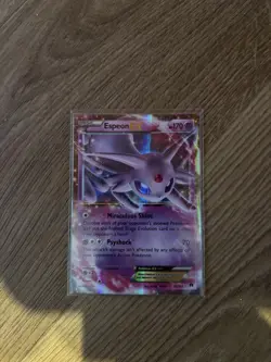 Espeon EX 52/122 XY Breakpoint Ultra Rare Card Near Mint Condition - Image 1