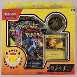 Pokemon TCG Pokemon Day 2026 Box Collection Sealed New Promo Card Coin Included - Image 1